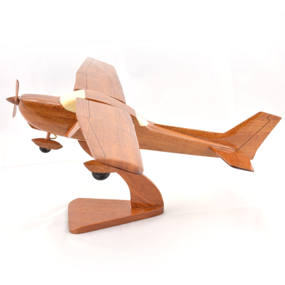 Wooden model airplane outlet