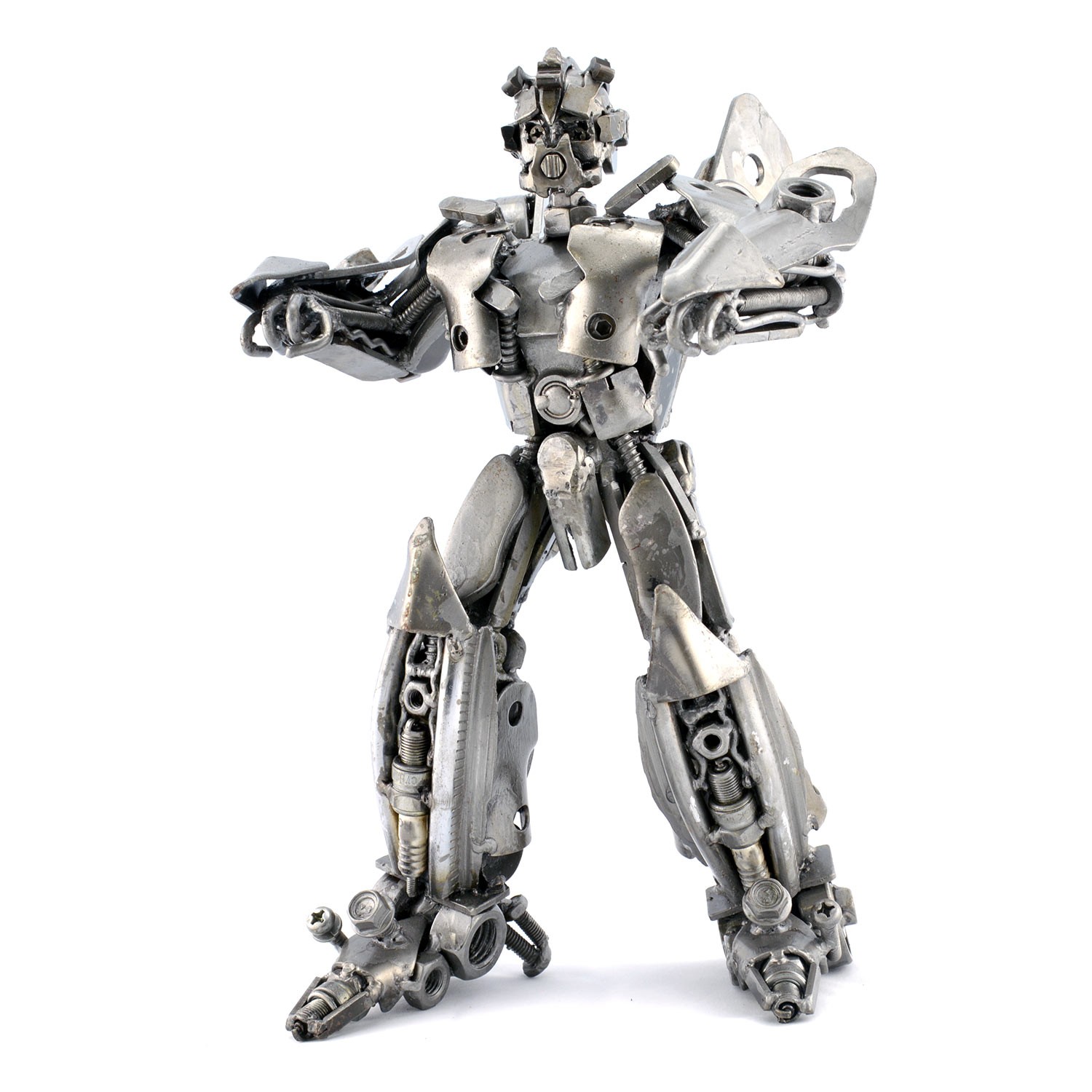 Robot Metal Sculpture Look alike Bumblebee