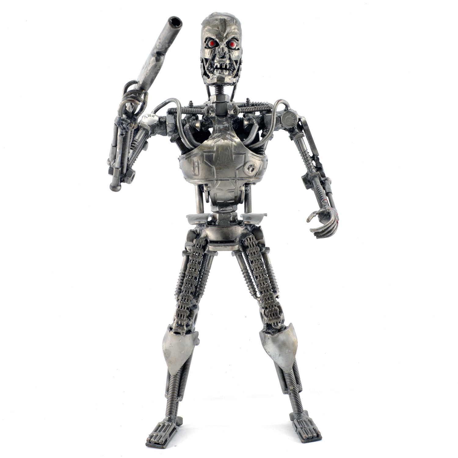 信頼も高い Terminator T-800 Arnold schwarzenegger robot metal sculpture 特撮