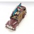 Handcrafted Iron frame 1947 Chevrolet Suburban W/Canoe 1:12 scale model