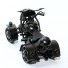 4 Wheels Movable Solid Metal Scale