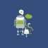 Boys Organic Pyjamas ( Sleepwear ) : Robot Gang Design