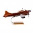 Boeing 29 Natural Mohogany Wood Model : B-29 Military Aircraft