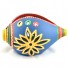Earthen handmade terracotta and Handpainted T-light holders Seashell shape