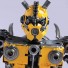Transformers Bumblebee Mini Metal Sculpture 