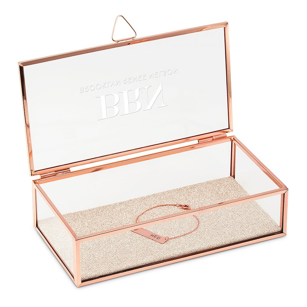 glass jewelry box