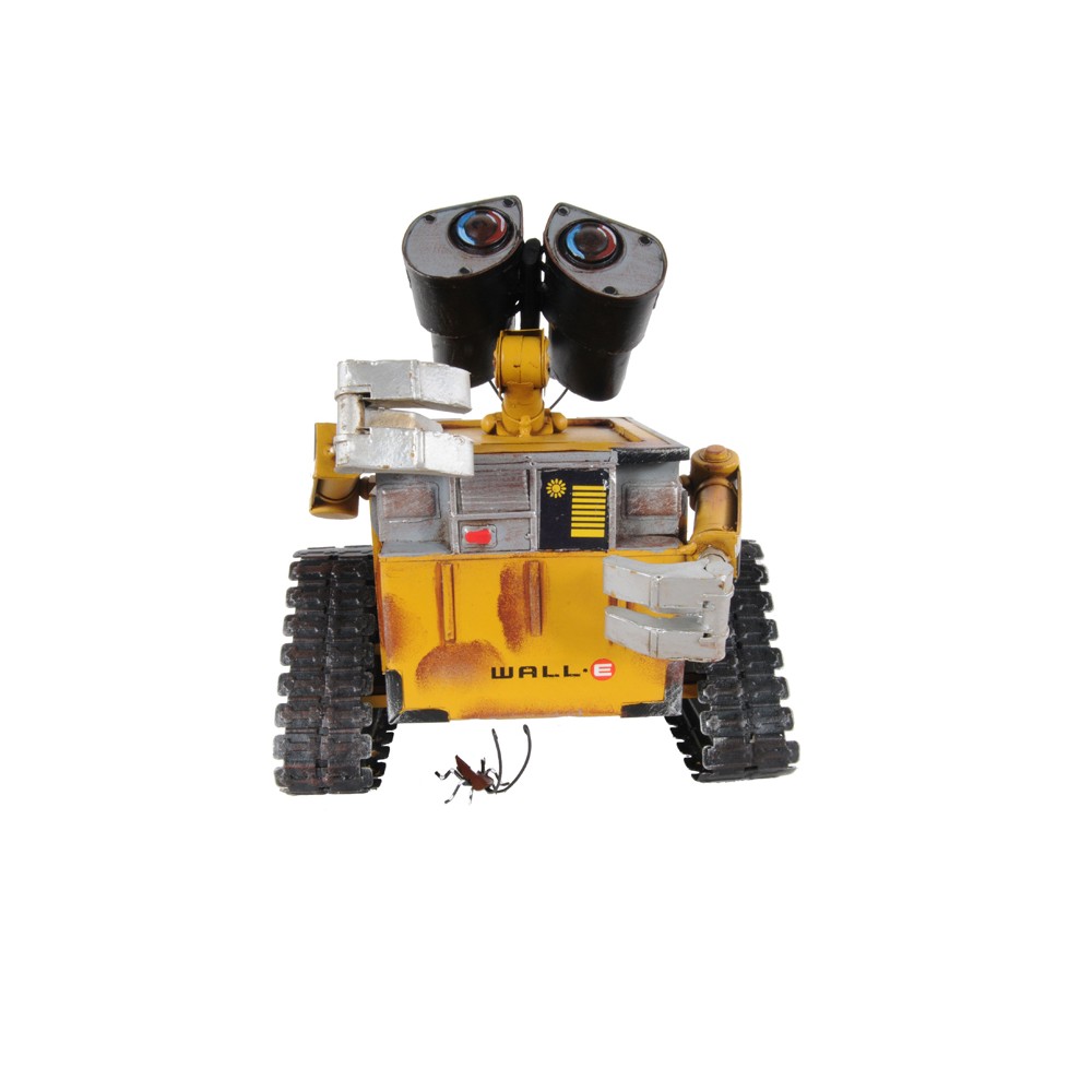 Wall E Metal Robot Disney Pixar Movie Character Steel Metal Action Figure