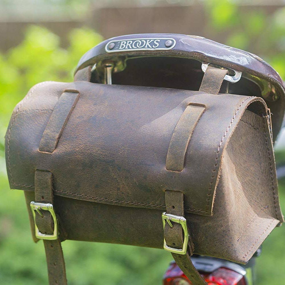 vintage handlebar bag