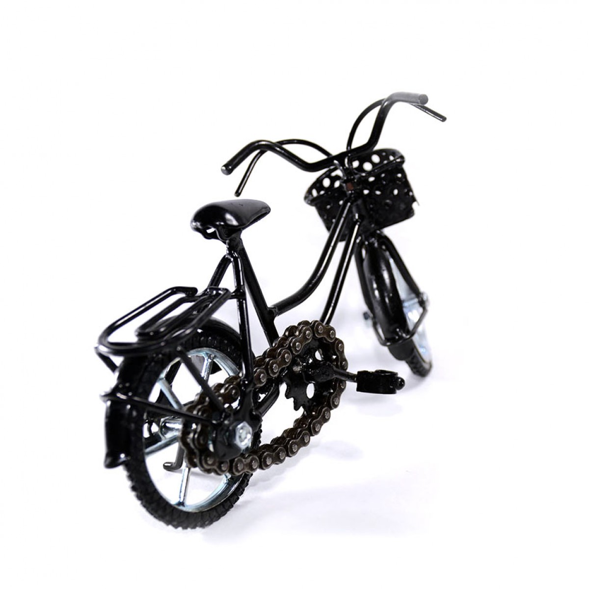 Girl Bicycle Metal Sculpture Model Gift for Cyclist metal art