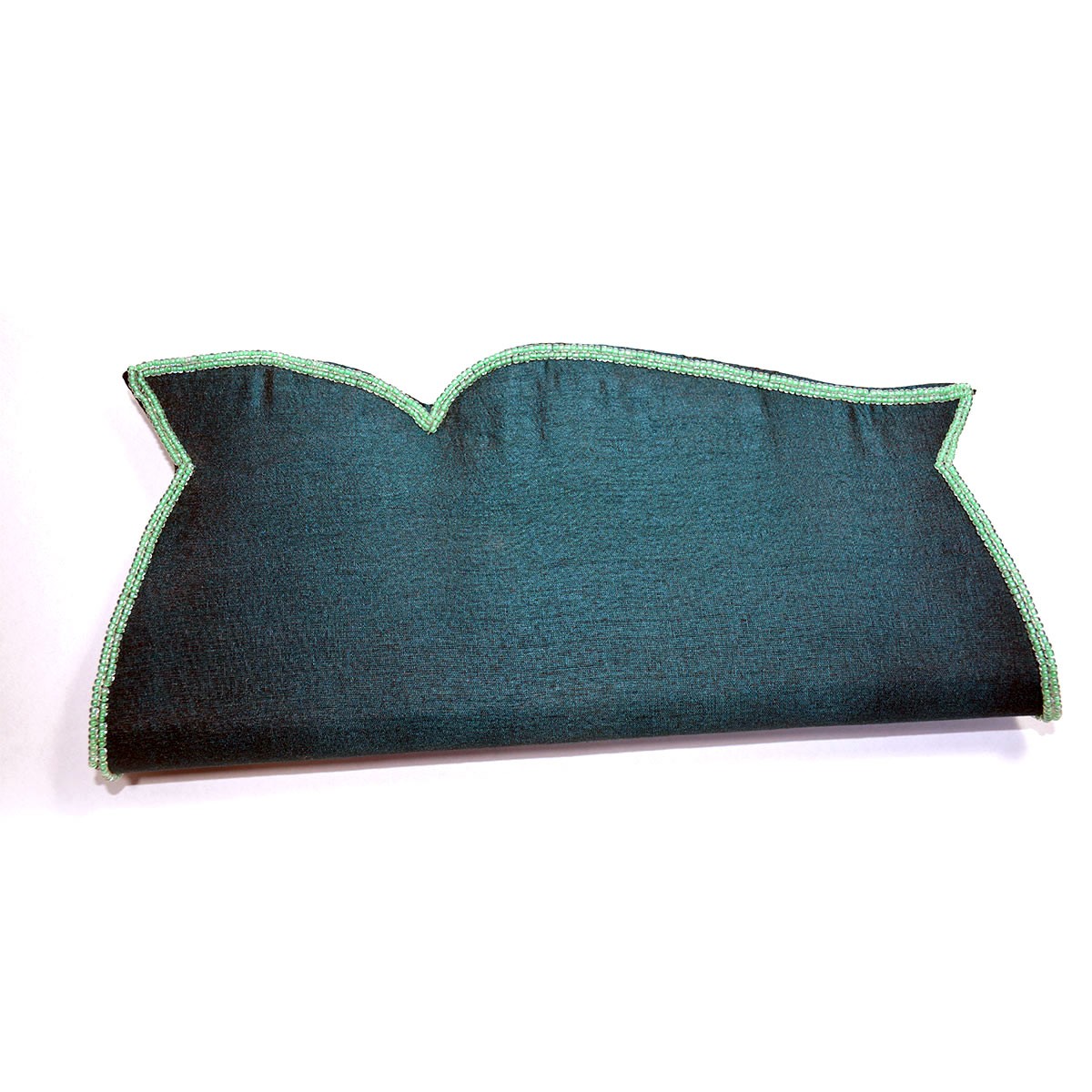 embroidered clutch purse