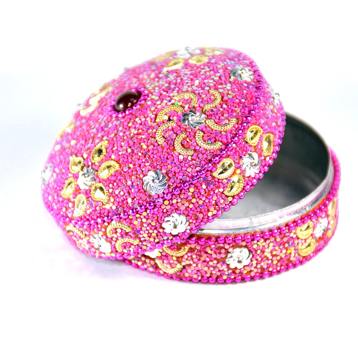 Jewelry Mint Boxes Pink Color in Set of Three