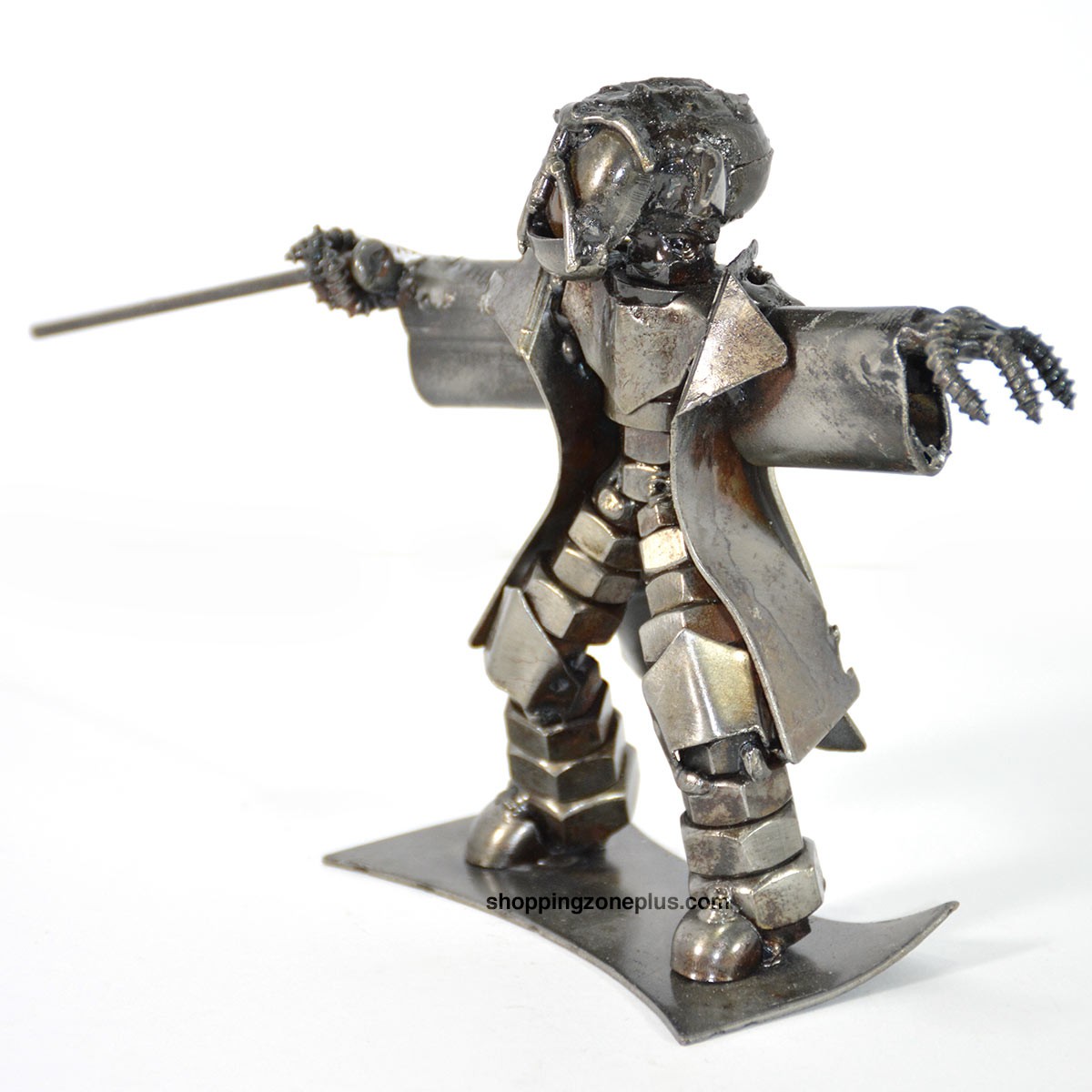 Yoda Metal Sculpture statue Recycled Scrap Metal Sculpture