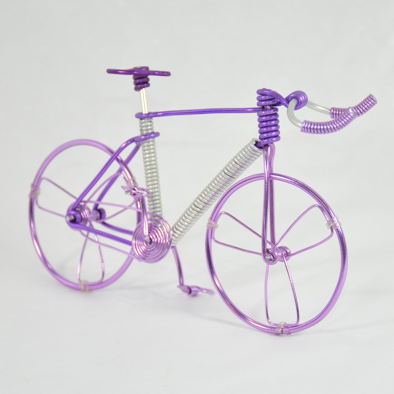 Girls Mountain Bike - Wire Bicycle Sculpture Handmade