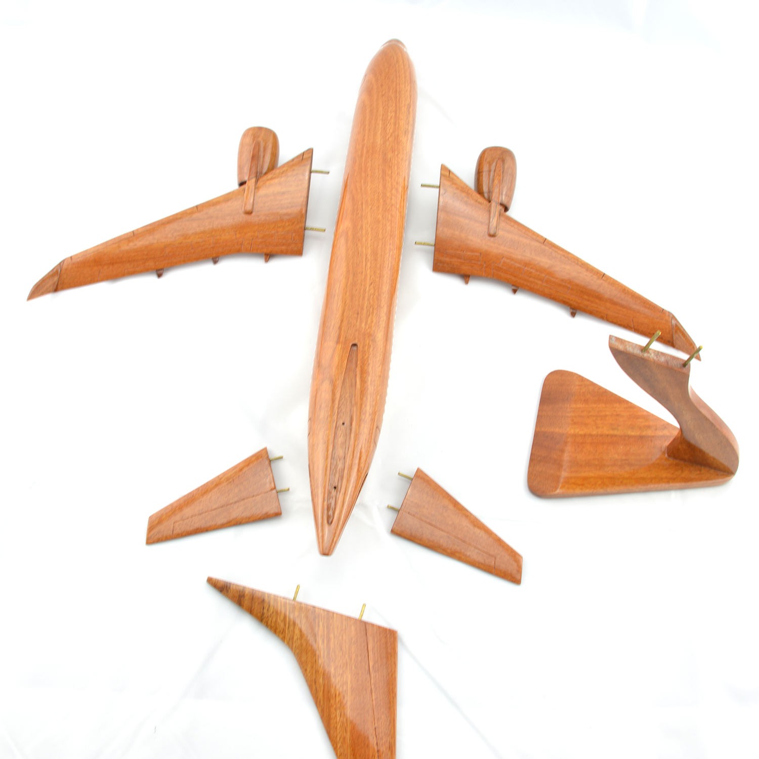 Large Boeing 737 - Wooden Airplane Model. 1:85 scale - Multiple models ...