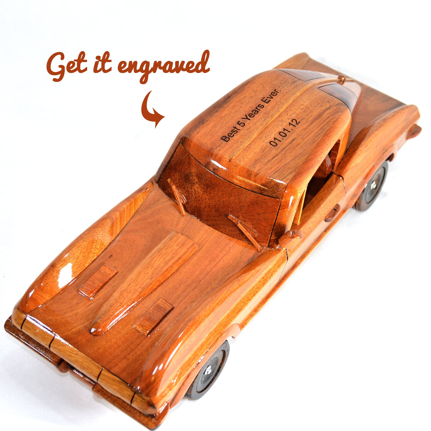 wooden corvette