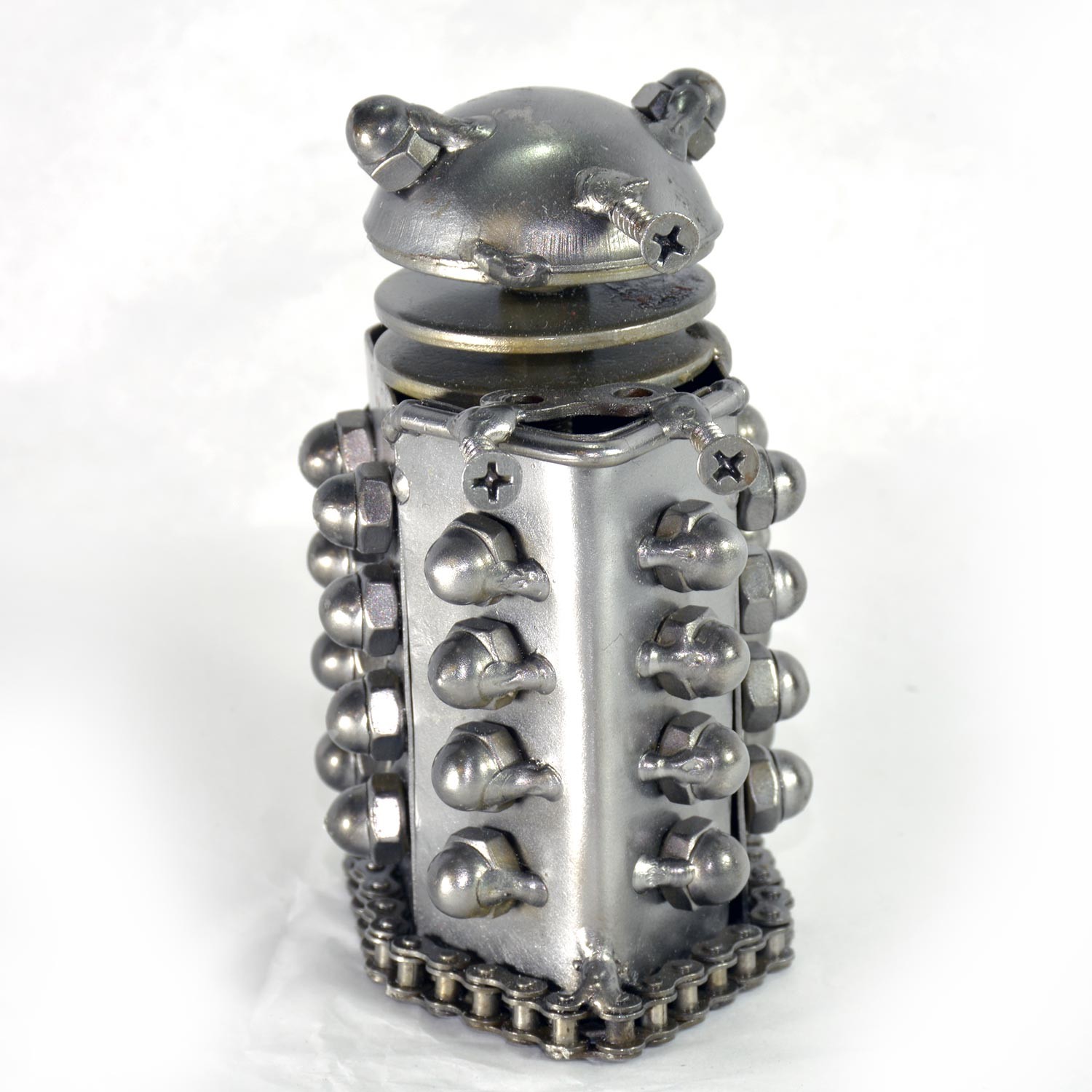 Dalek from Dr. Who Mini Robot Metal Sculpture Model