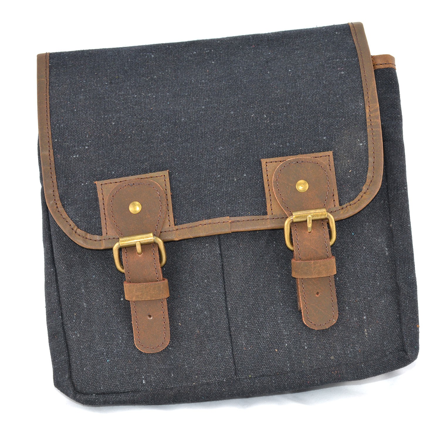 waxed canvas handlebar bag