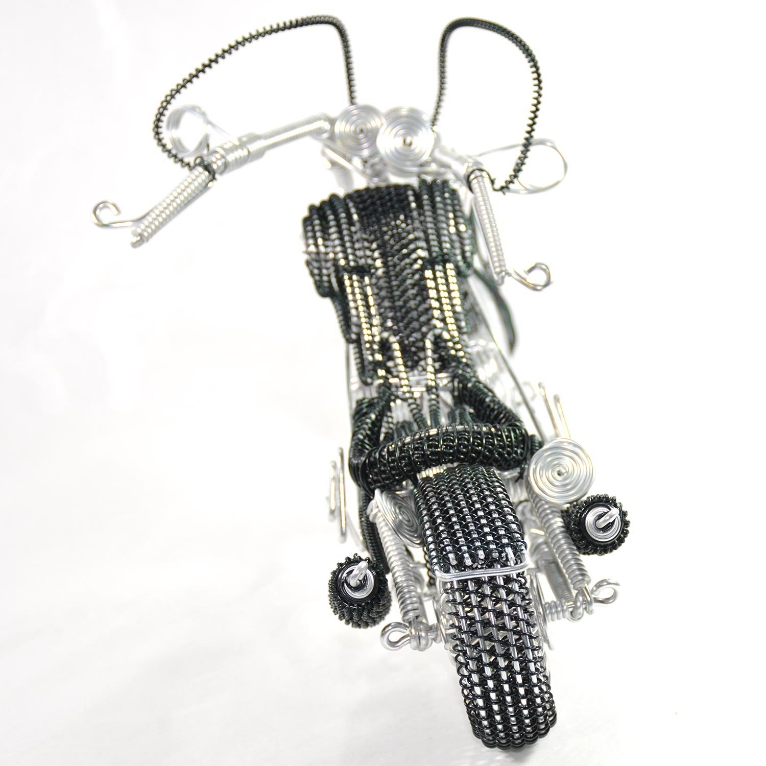 Harley-Davidson Motorcycle Model sculpture Wire Art Wire-Braided