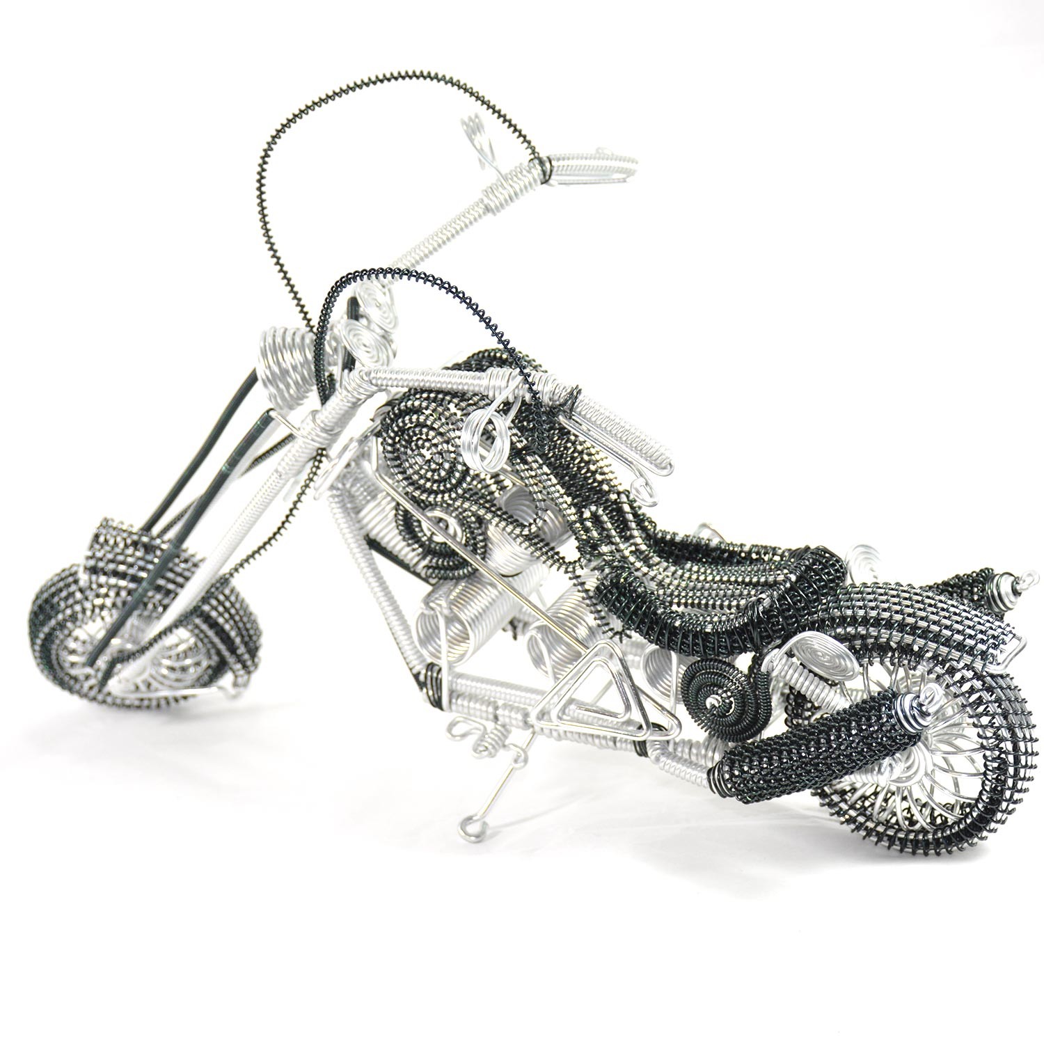 Harley-Davidson Motorcycle Model sculpture Wire Art Wire-Braided