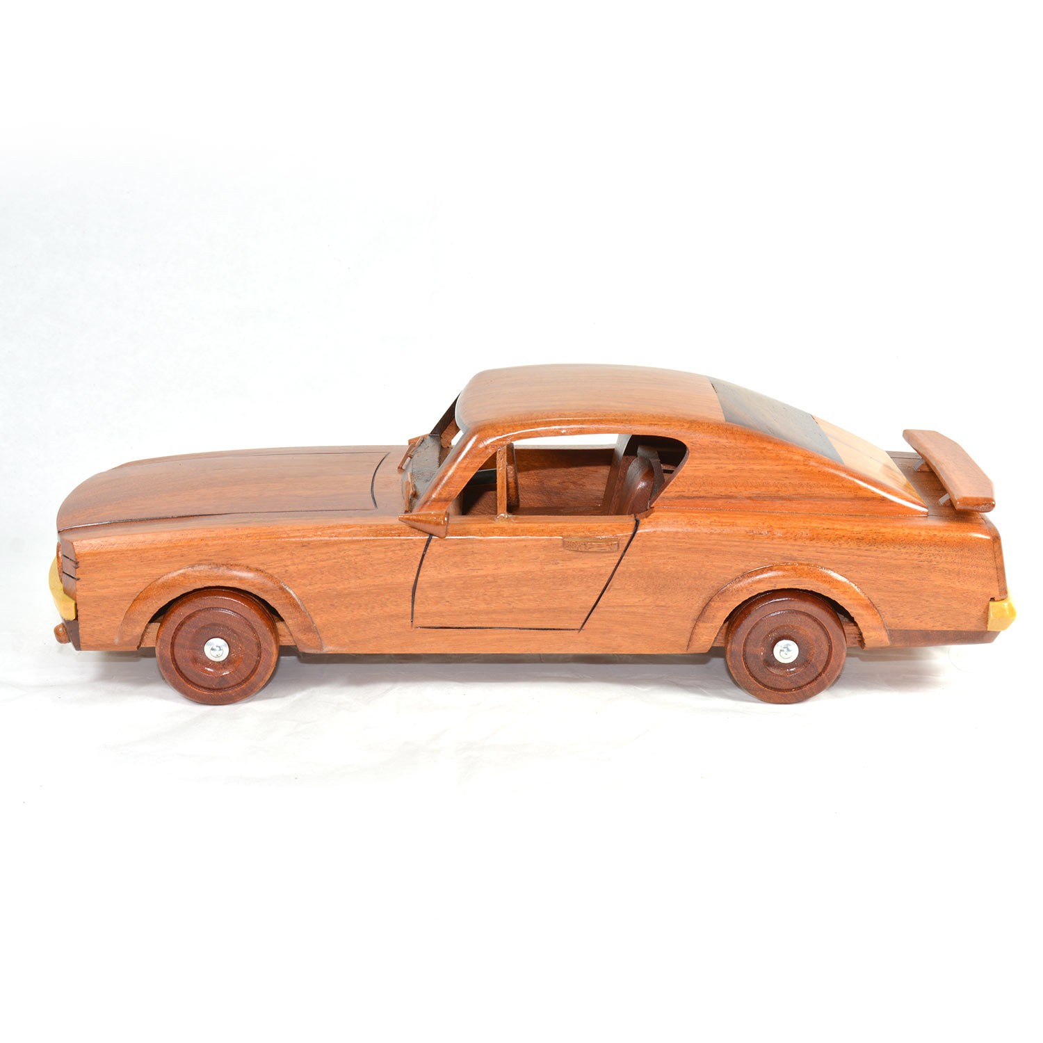 wooden mustang