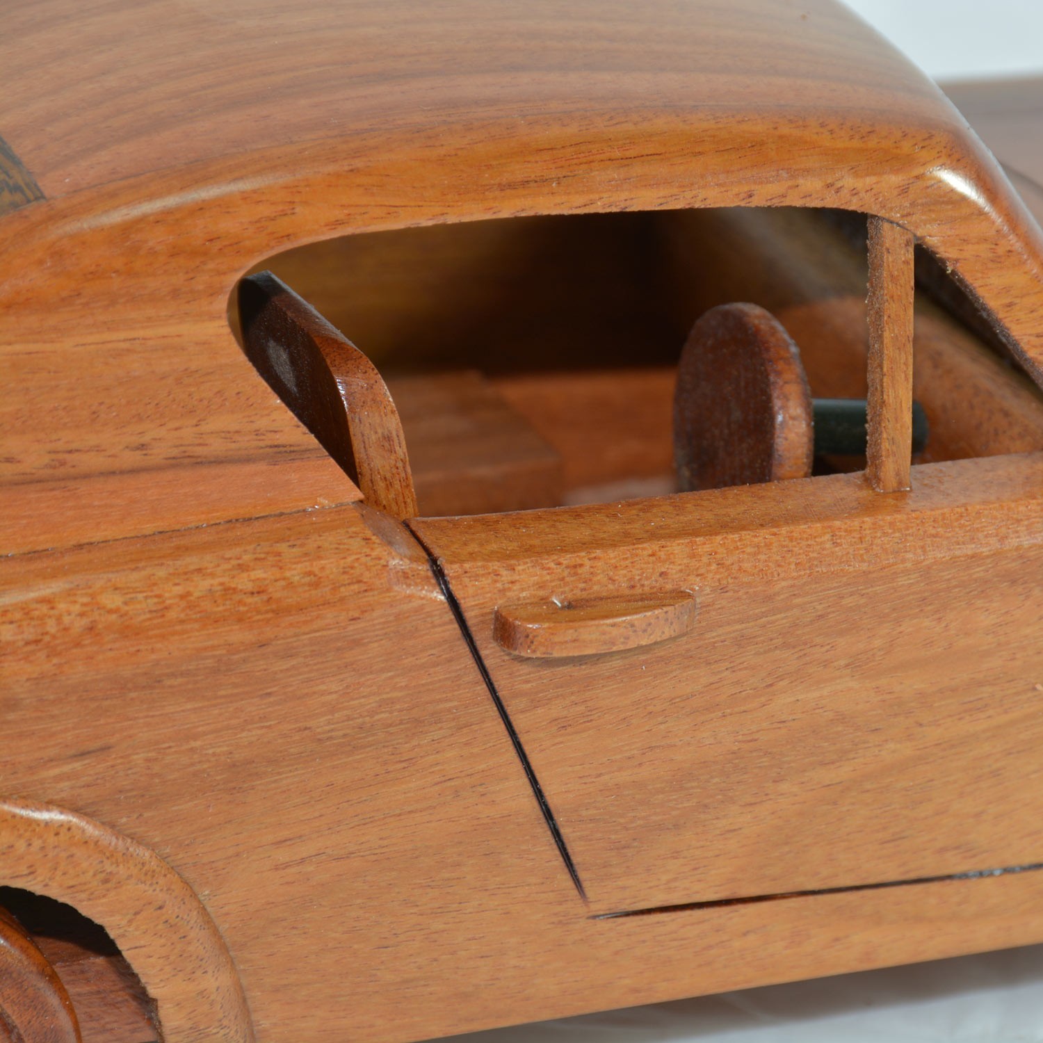 wooden mustang