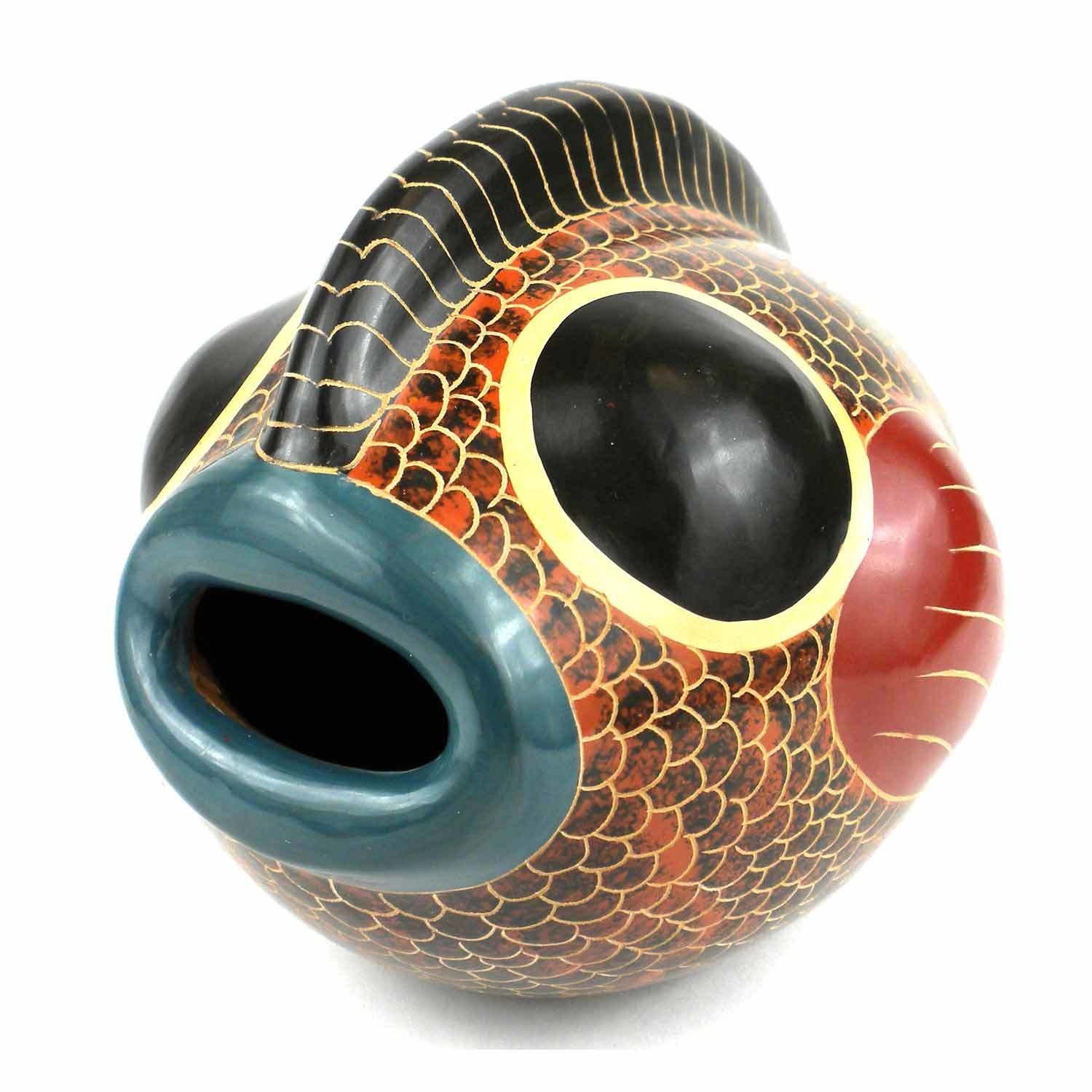 Fish Vase Handmade 6inch Tall Vase Fish Design