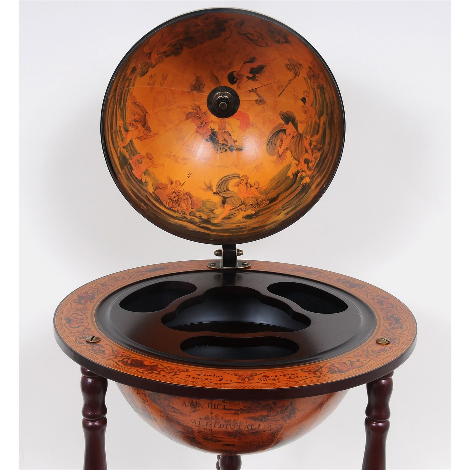 Globe top bar stand