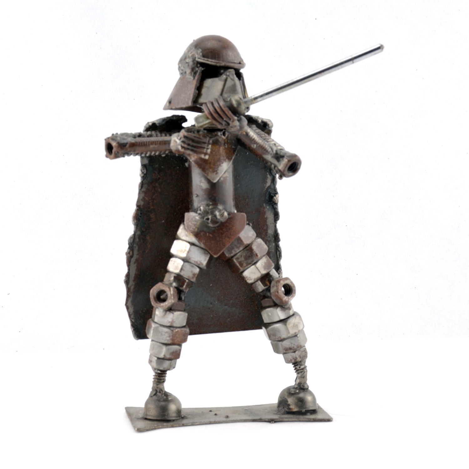 Darth Vader Metal Sculpture Small Skywalker Metal Sculpture