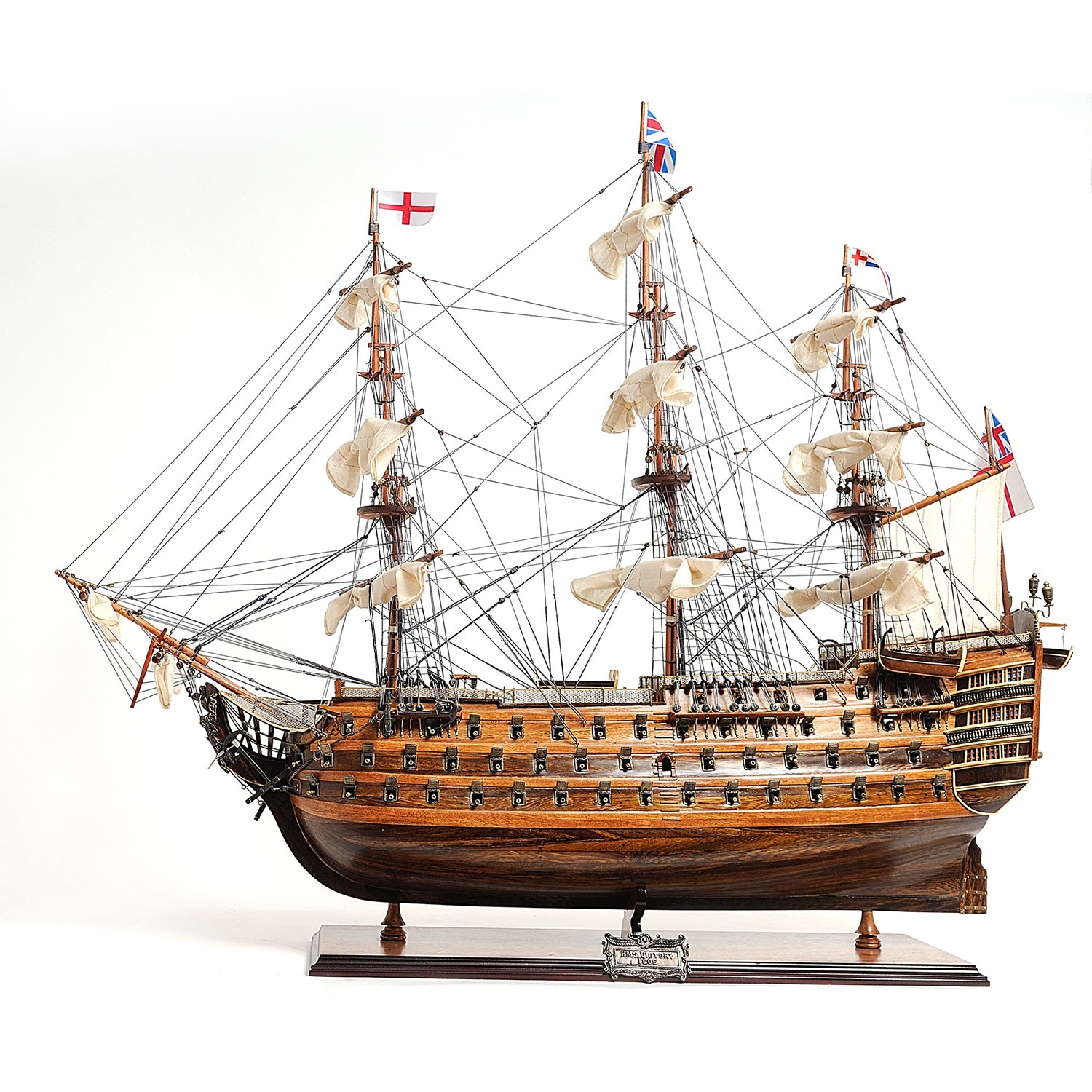 Hms Victory Mid Size Ee T033 Wooden Ship Model