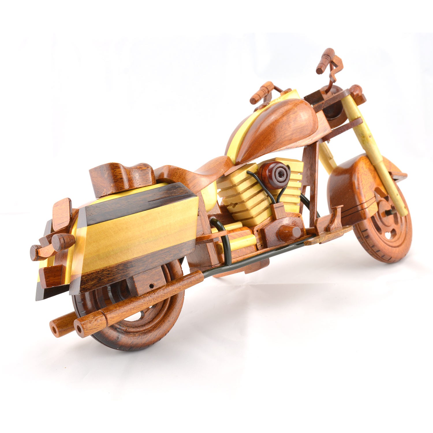 Wooden BMW Motorcycle Model Wood Motorcycle Model