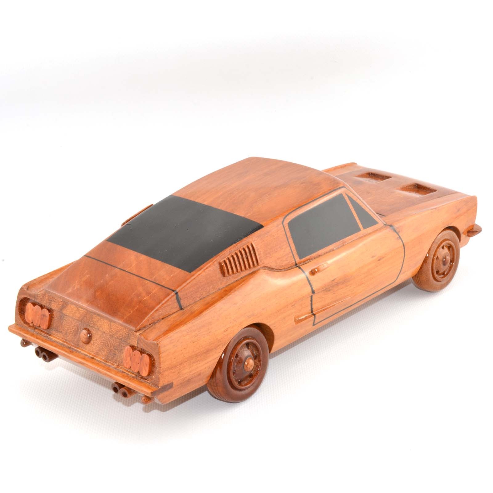 wooden mustang