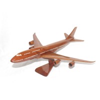 Boeing 747 Wood airplane model