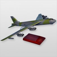 Boeing B-52G Stratofortress Model Scale:1/100