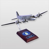Curtiss C-54 Skymaster Model Scale:1/72. Mahogany wooden model
