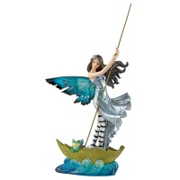 Crossing The Puddle Fairy Statue  is a great unique gift for Fairy lovers