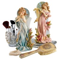 Spring & Summer Art Nouveau Maidens Set  is a great unique gift for Art Deco Statues lovers