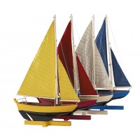 Sunset Sailers Yacht, Set Of 4 Models - Sunset Sailors Model Yacht Standard Range
