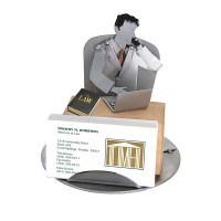 Attorney Male Business Card Holder