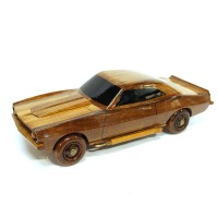 Wooden Chevrolet Corvette Stingray Car model - Mahogany