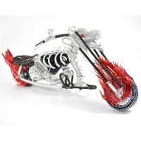 Dragon Motorcycle Model - Wire Art Model in Red