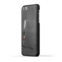 Leather Wallet Case 80° for iPhone 6(s) Plus - Black
