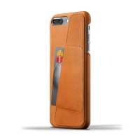 Leather Wallet Case for iPhone 7 Plus - Tan