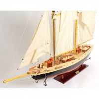 Bluenose II Painted L | Yacht Sail Boats Sloop Wooden Model