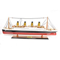 Titanic Wooden Cruise Ship Model