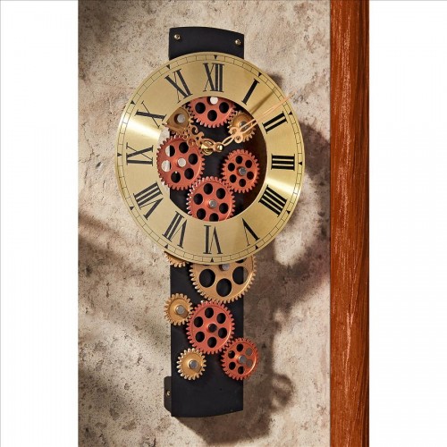 Cogs And Gears Mechanical Wall Clock