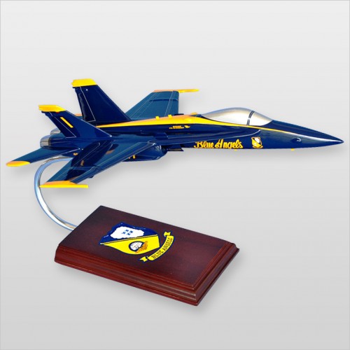 Boeing F/A-18A Hornet Blue Angels USN Model Scale:1/38