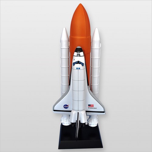 NASA Space Shuttle F/S Endeavour (L) Model Scale:1/100