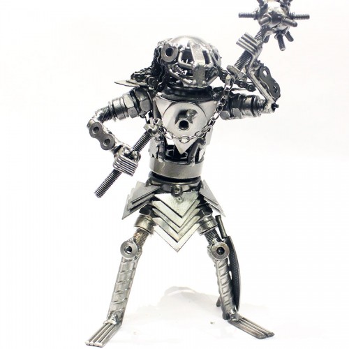 Alien Sculpture : Metal art model