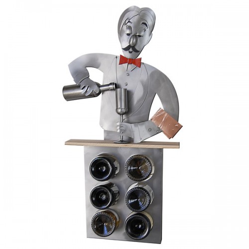 Bartender 6 Bottle Wine Rack