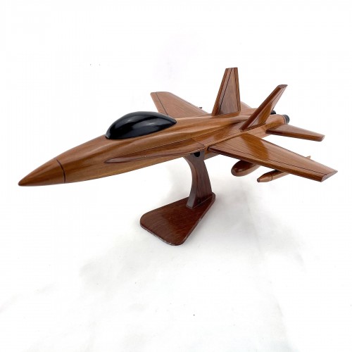 F-18 FA-18 Hornet Navy USMC Marine Fighter Wooden Model Jet 